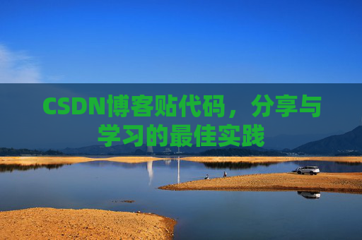 CSDN博客贴代码，分享与学习的最佳实践